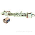 corrugated packing machinery fully automatic folder gluer machine